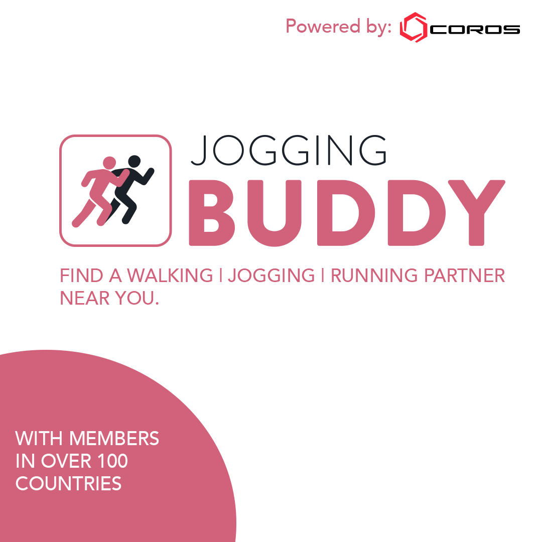 Running alone does not have to be lonely! -  join a fast growing community of runners, now in over 100 countries.  joggingbuddy.com