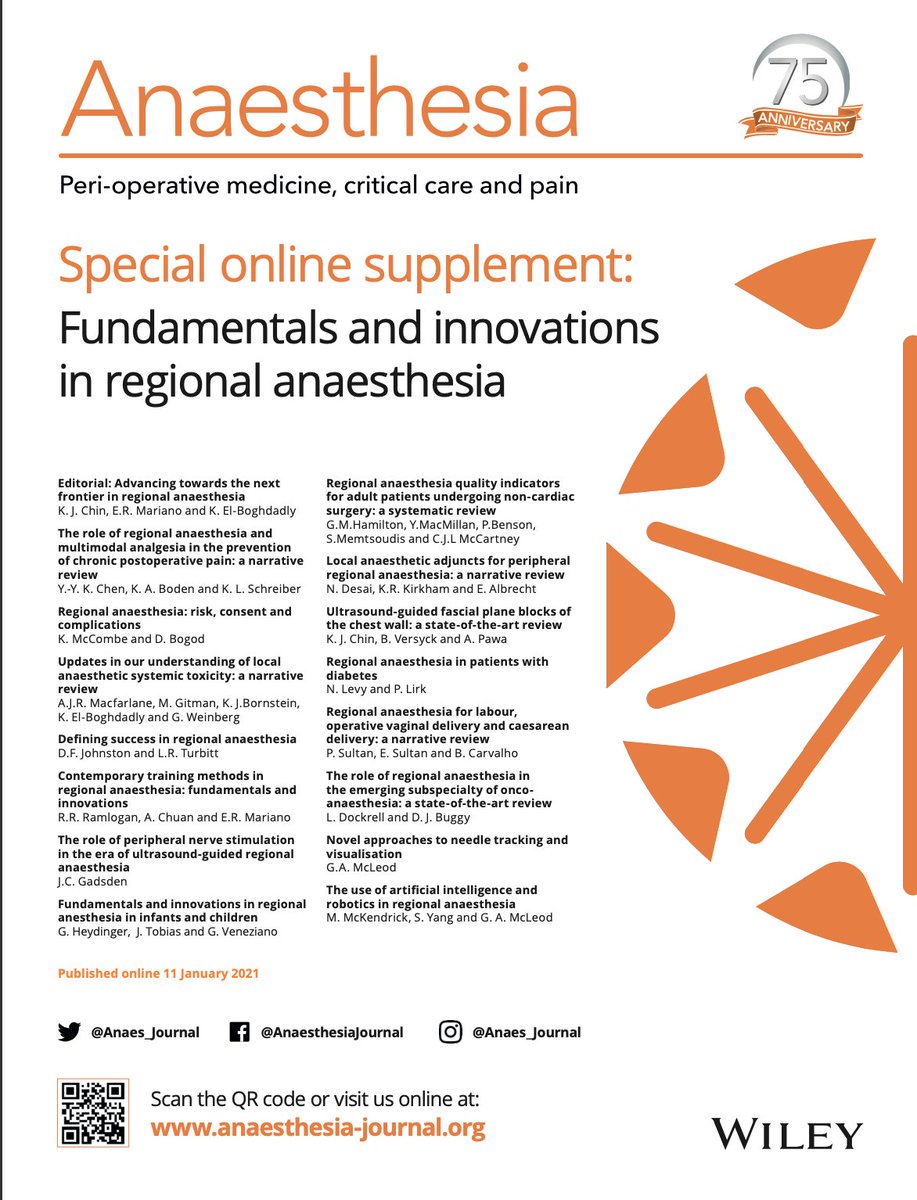 Kariem The Special Online Supplement In Regional Anaesthesia Is Now Up Some Excellent Foamed Articles Here Essential Reading For All Anaesthetists All Brilliant All Free All Here T Co Nhpy2cusop Anaes Journal