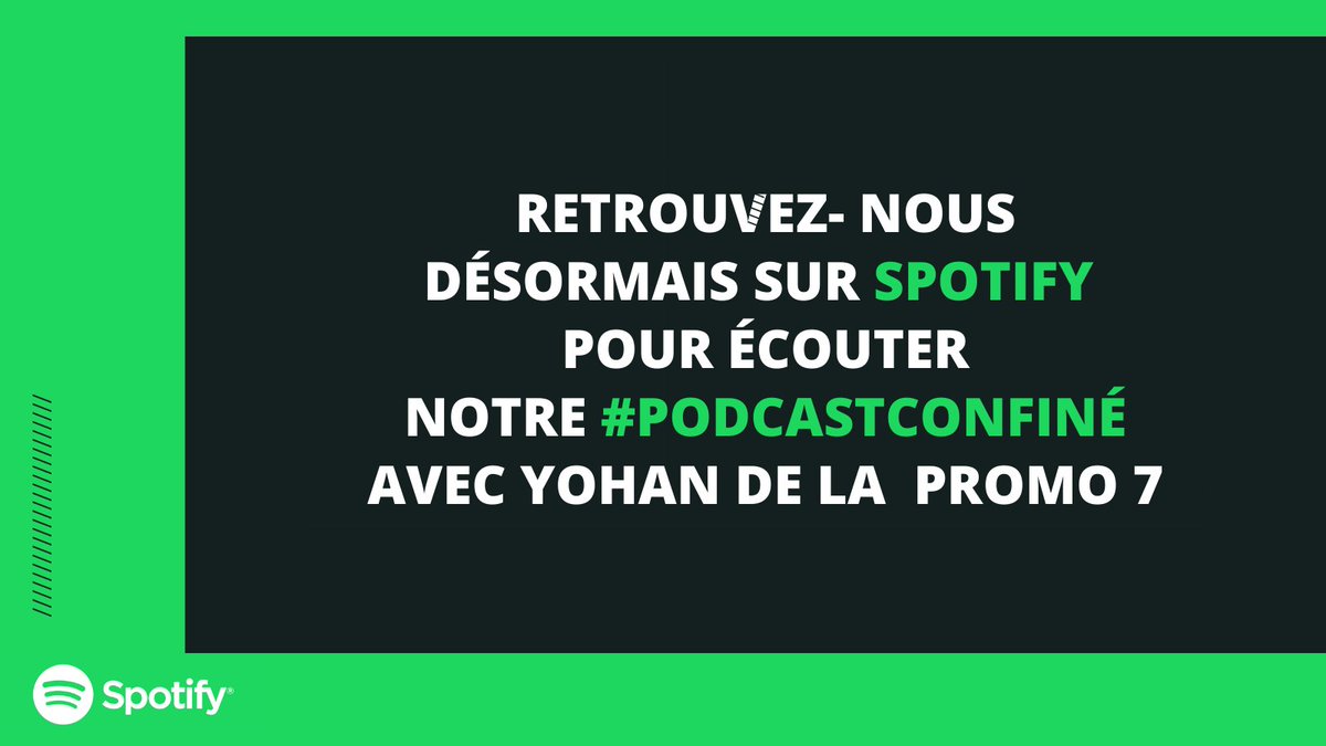 LaFabNum's tweet photo. [#podcastconfiné - Episode 4🎤]

On vous souhaite une bonne semaine avec un nouvel épisode de notre #PodcastConfiné avec un ancien de la #FabNum : Yohan

Merci à notre super monteur : Théo

Ha, on oubliait… On se retrouve désormais sur Spotify : 
https://t.co/8TfsSGmtk8 https://t.co/6X8rUR4l4q