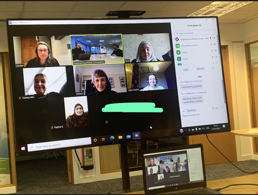 sofiaempowering's tweet photo. Despite the #lockdown our #EMAR Ambassadors are undertaking the 2nd half of their #parliamet training delivered by @YourUKParl. Today the women are focusing particularly on #inflencing and making the #voice of the #communities heard and effective ways of #campaigning. https://t.co/cjbCkWkVfG
