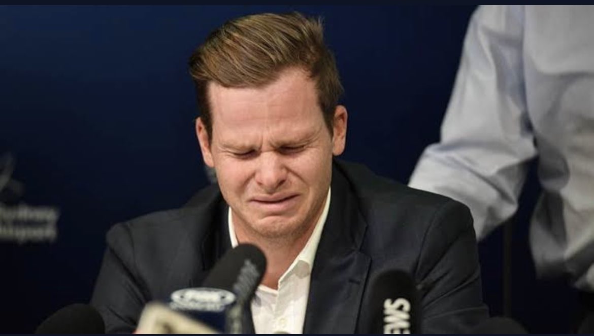 TweetKanya's tweet photo. We tried our best with all the possible cheating tricks but still could not win

(Steve Smith to himself)😩😩😩

#cheating #AUSvIND https://t.co/Ro9ISMrmyF