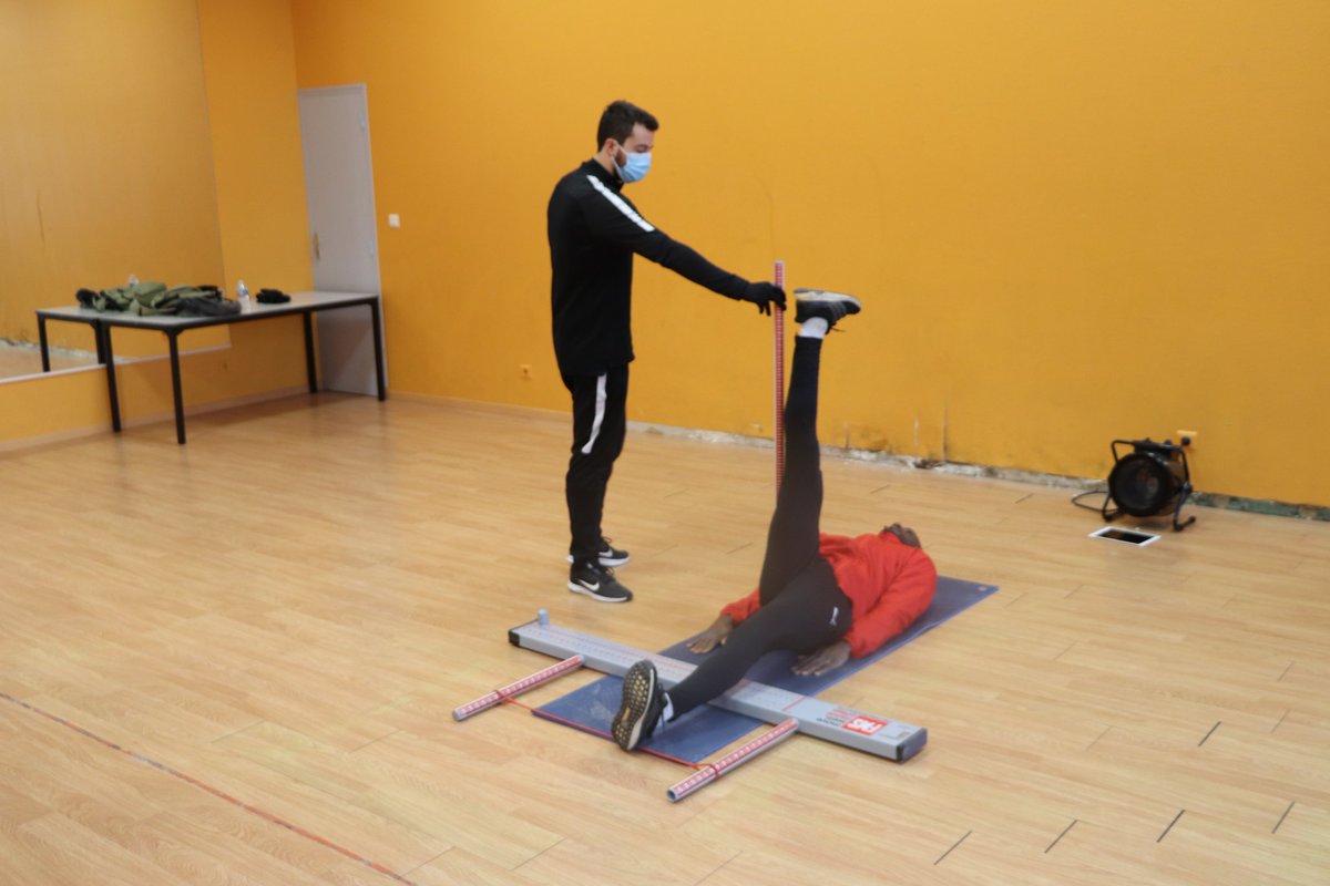 📊Aujourd'hui l'équipe de <a href="/sportscience_ex/">SSE Reims - Centre sportif innovant</a>  est au centre d'entraînement du CSSA pour effectuer différents tests qui permettront d'obtenir des informations importantes notamment sur la posture, le déséquilibre et le profil de force