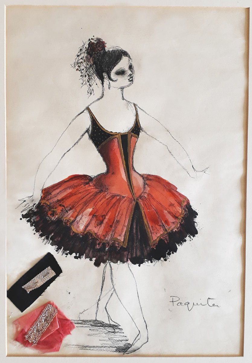 The Paquita Costume Design for Margot Fonteyn (c) Royal Academy of Dance (3/5)