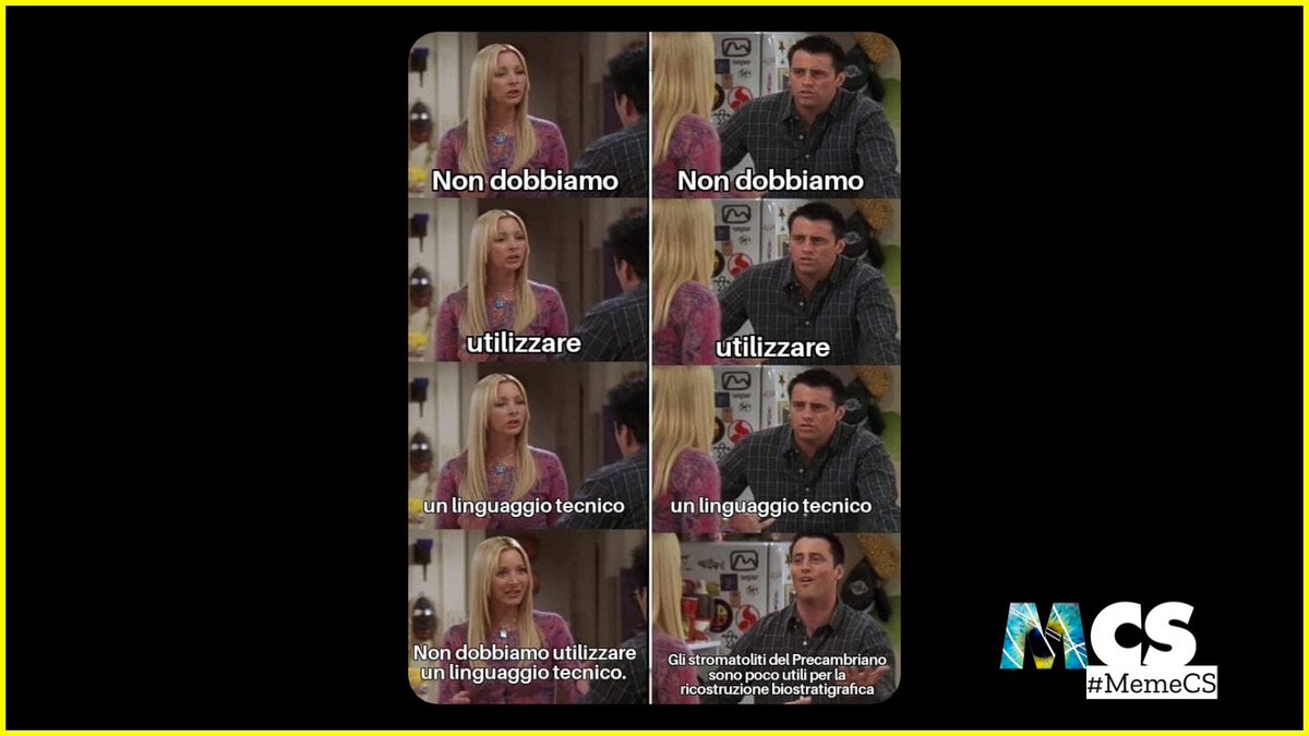 MCS_Sissa's tweet photo. #MemeCS
Facile a dirsi, difficile a scriversi.
Per scrivere di scienza bisogna saper scegliere i termini giusti ed evitare inutili tecnicismi. Le parole evocano immagini e significati: quelle più adatte possono aiutare il lettore a comprendere meglio ciò di cui stiamo parlando. https://t.co/lTjC4CtqLW