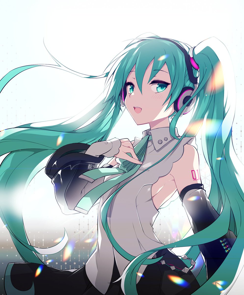 朝クロッキーで長いこと描いてた初音ミクntちゃん完成しました かわいいキャラクタ 神吉李花 のイラスト