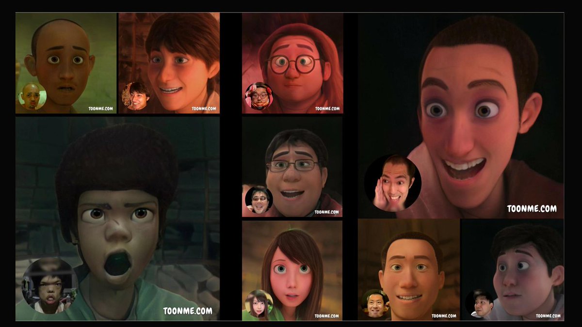 M Hana ディズニーキャラ風 ウナちゃんマン Ner 野田草履p よっさん まりにゃん 横山緑 くぼた学 七原くん サダ ぽんちゃん 感想 同一人物でも使う写真により結構異なります 敬称略 順不動 T Co 8p0dxr4fpi で自動画像加工