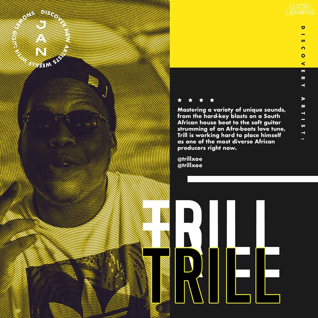 Our first Discovery Artist of the year 2021 is <a href="/TrillXoe/">Trill Xoe 44DB</a> 🎉🥂

Trill got into music production at 15 via his senior in secondary school, who introduced him to Fruity Loops and taught him some basics.  

         A thread 🧵⤵️
