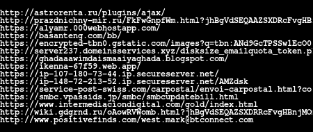 PhishStats's tweet image. phishstats.info detected 41 new websites hosting #phishing | new today: 107 | #infosec #cybersecurity #malware