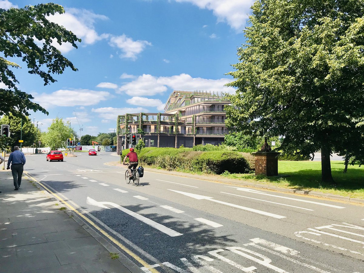 urbinfonotts's tweet photo. PLANNING APP SUBMITTED - 152-160 London Road

The plans designed by @CBPArchitects for @ALBNottingham will see:

- 100 apartments in a building of up to 9 storeys
- Roof terraces on setbacks
- Residents gym
- Landscaping 
- Ground floor restaurant &amp; cafe

#EastMidsHeadsUp #Notts https://t.co/llBIvGsqPC