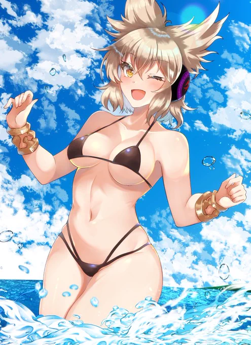 #くそ寒いので水着絵を貼る
あんまりなかった 