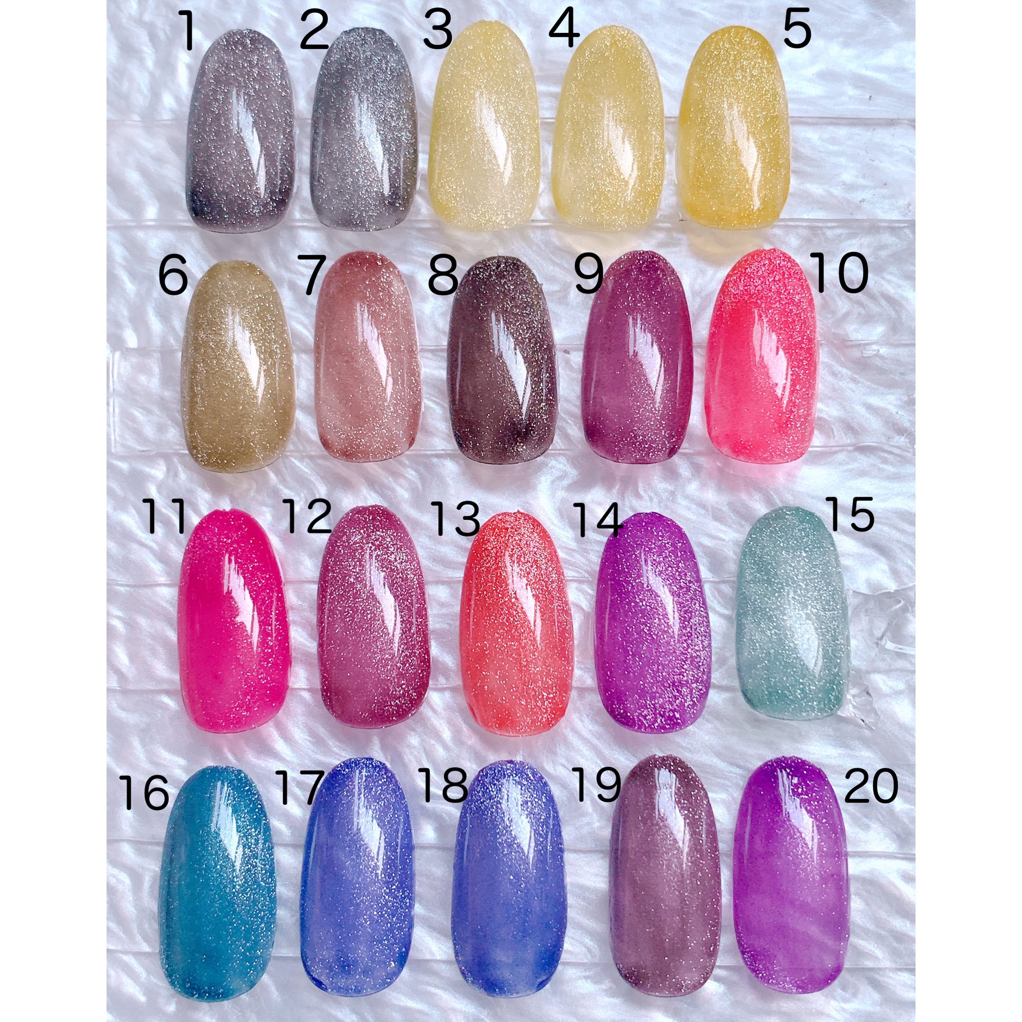 あくび𓍱らんこ𓂮セルフネイル𓂮𓆸𓆃 温泉はお好きですか Gel 続き 動画も次のツイートに載せますね こちらは 左が通常カラー 右が温まった時のカラーです T Co V314znkuwf Twitter