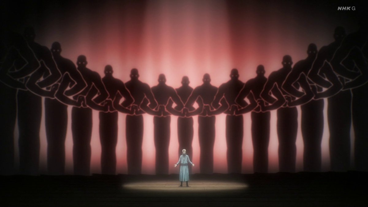 And whilst all of this is happening, Willy Tybur declares that the people on Paradis are nothing but devils who need to be wiped off the face of the earth and that Eren will bring about the destruction of the world.