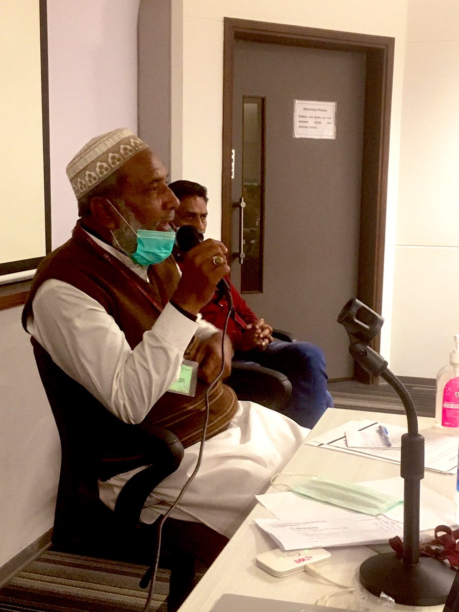“The government always withholds information from communities - the most important ingredient of resistance is technical knowledge and information. Communities under threat must take necessary steps to survey their settlement them self...” says activist and researcher Shamsuddin
