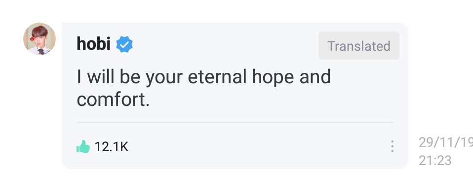 A daily reminder from our hobi 