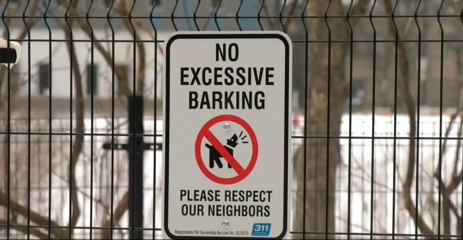 ctvwinnipeg's tweet photo. WATCH:  No barking sign put up at 'noisy' dog park  https://t.co/bh2LMWHwrV https://t.co/ej3IhZcVBT