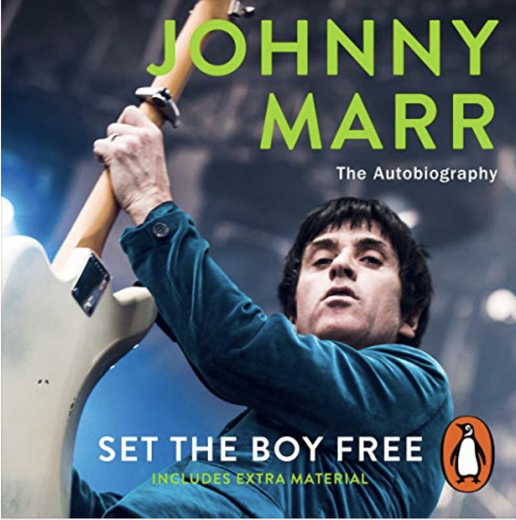 Johnny_Marr's tweet photo. Stuck in and need a rock n roll story ? Audible has an offer on Set The Boy Free. https://t.co/vfkHyLD5TW https://t.co/WZPAsNEryR