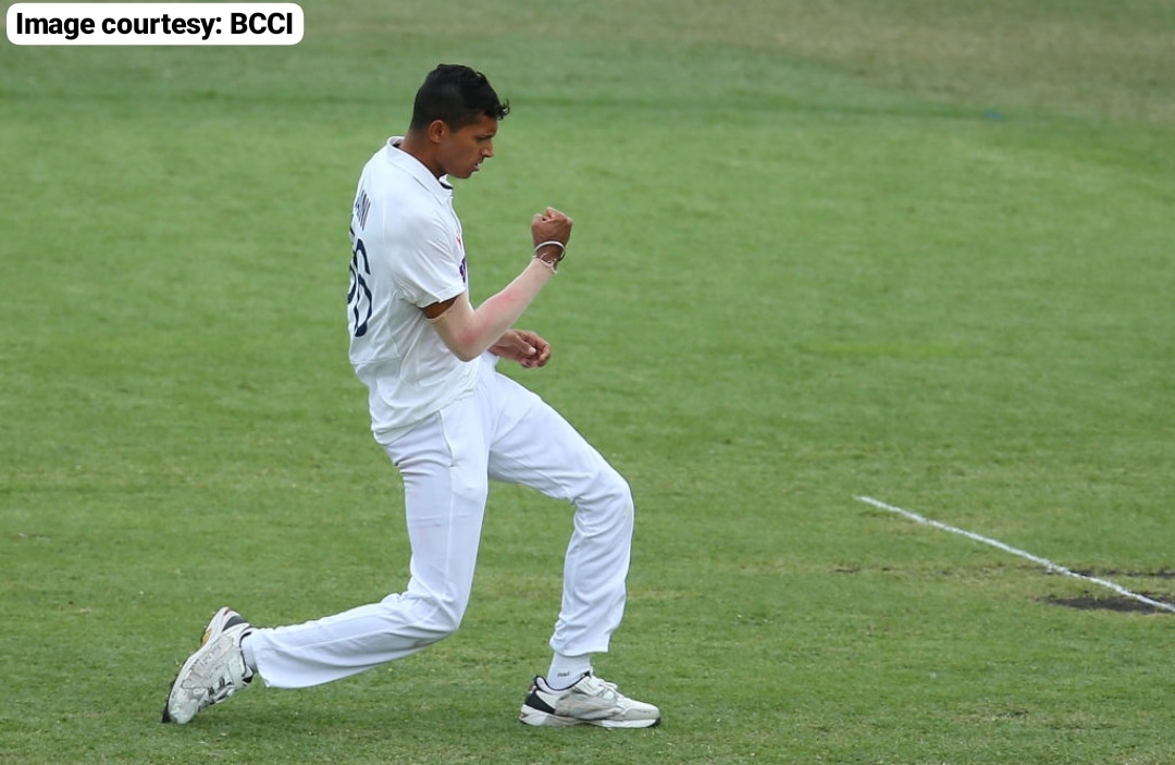 Navdeep Saini had a memorable Test debut where he picked four wickets 