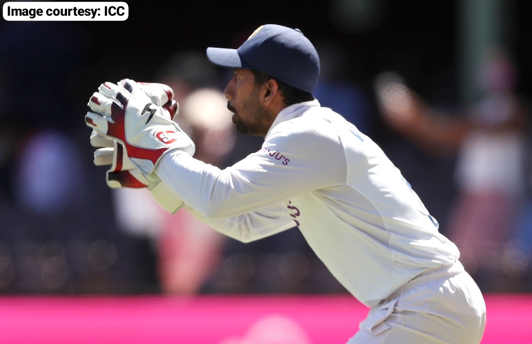 And when Pant was injured, Saha stepped up with the gloves in the second innings despite not being named in the first XI 