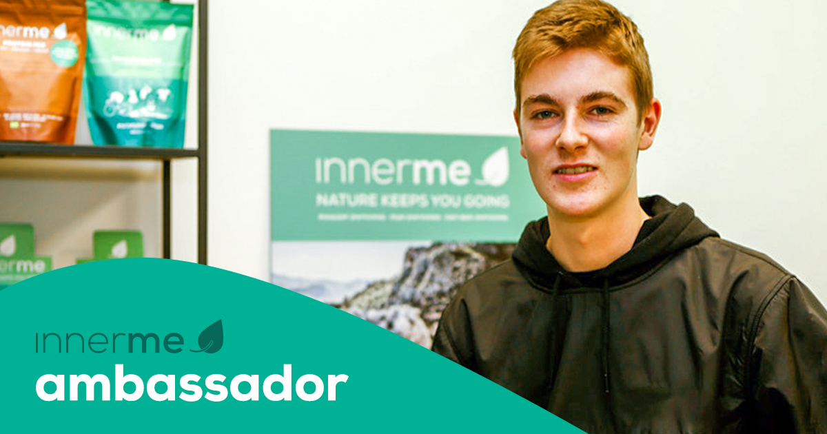 🏍️ Meet our new Innerme ambassador! We’re incredibly proud of our collaboration with Jago Geerts (21), the best Belgian motocross rider today. Last year, he took home 7 GP victories 🏆 and now his goal is to get that world title. #naturekeepsyougoing #mxgp
