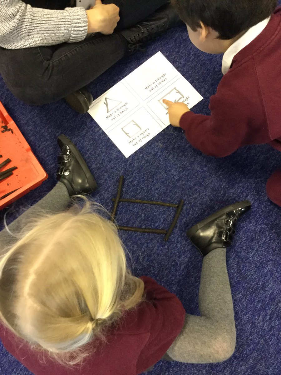 MrsTomkinsMLP's tweet photo. We are making shapes from things we collected outside https://t.co/5K7slc0gUY
