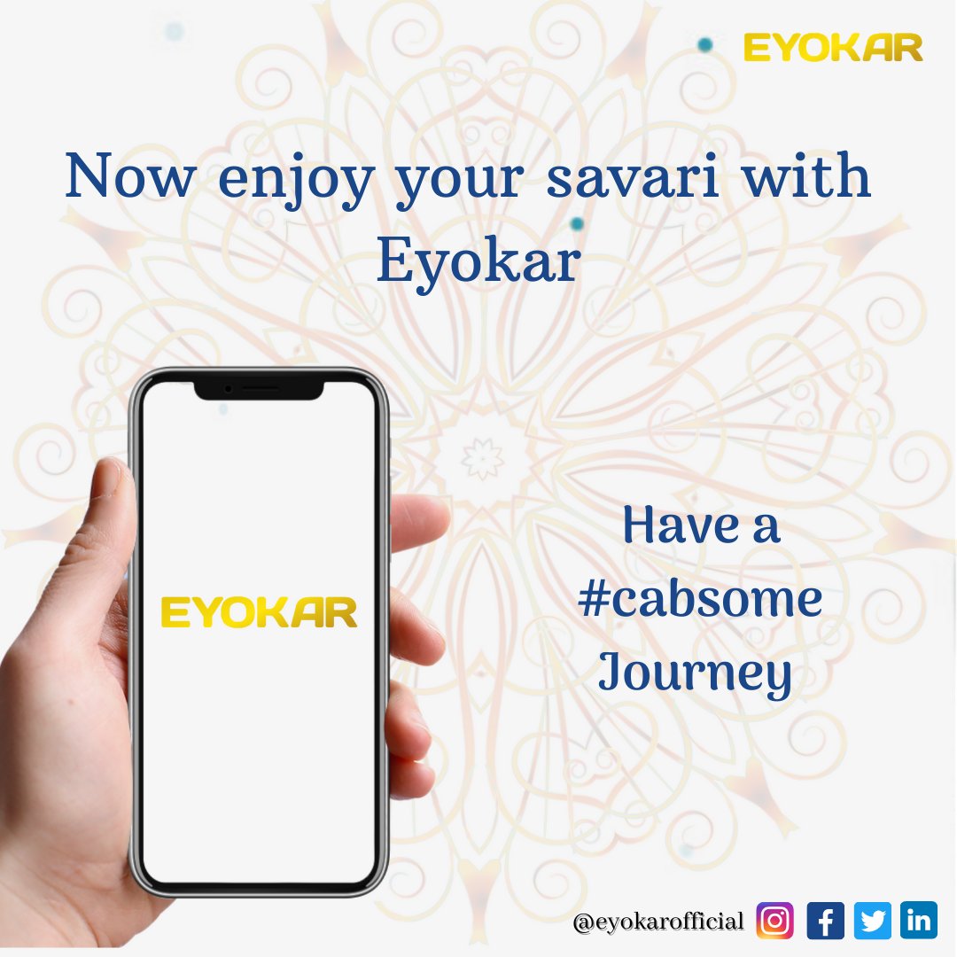 eyokarcabs's tweet photo. Eyokar offers a #cabsome journey! Book your Journey with Eyokar.
.
.
.
.
.
#RoadSafety #TaxiApp #GoaTaxi #GoanCab #CabsInGoa #CabsForAll #MyGoa #GoGoa #GoaIndia #Travelgram #GoaVibes #LetsGoa #Vacation #IndiaTourism #GoanLifestyle #IncredibleIndia #Eyokar #EyokarCabs https://t.co/XWnqRGPIB3
