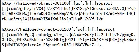 DaveWestgard's tweet image. @msftsecresponse @MsftSecIntel @google 
More #appspot garbage.