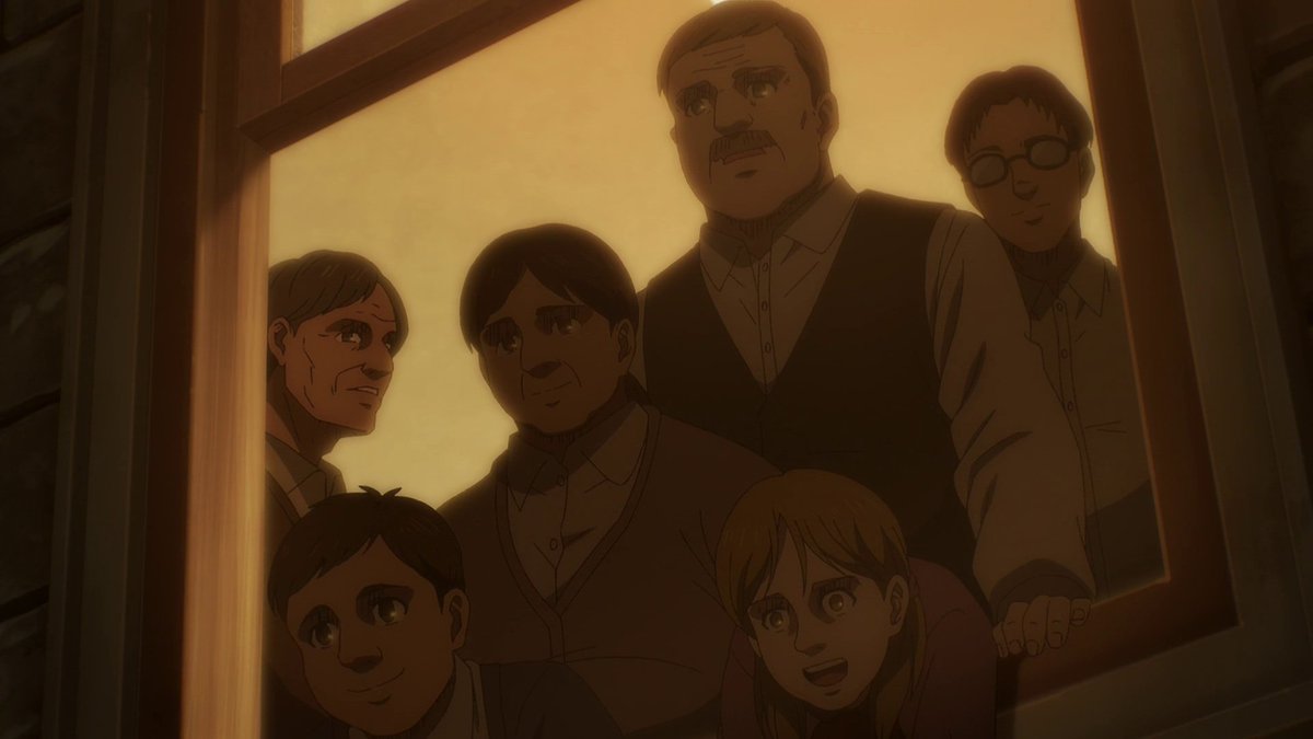 And this brings us back to the Ocean scene. "If we kill our enemies out there, will we be free?." Eren clearly doesn't know what awaits him beyond this hell and he doesn't know if this will bring him freedom. The people on the other side are the same but they're also his enemies