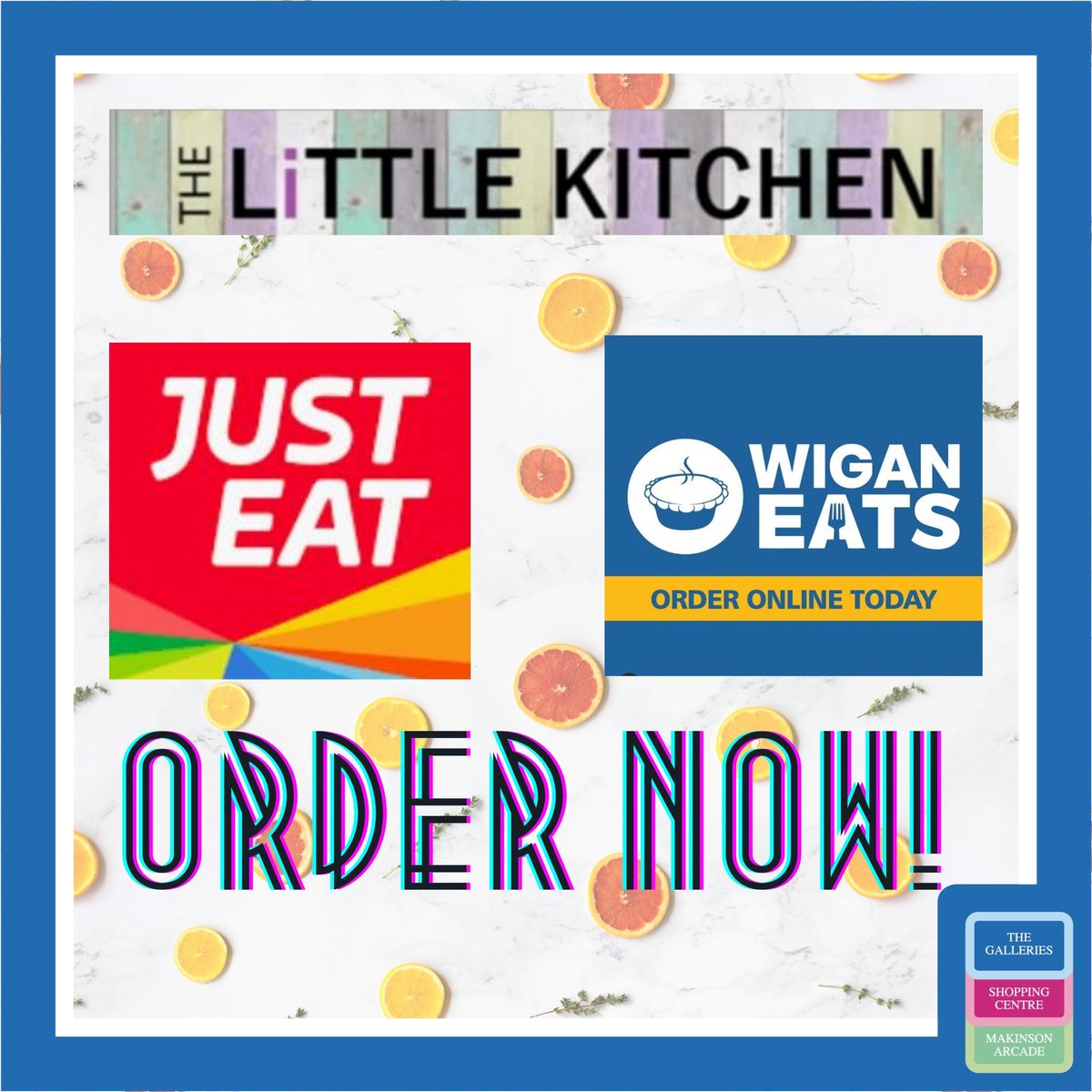 MakinsonArcade's tweet photo. ❕ ❕ Missing those delicious lunches or treats? Panic not.... LITTLE KITCHEN are now available on Just Eat and Wigan eats, download the app and place your order NOW! 

🍔 🥔 🍰 

A copy of the menu can be found here: https://t.co/0wJt9tB0eZ https://t.co/pSvyLi028X