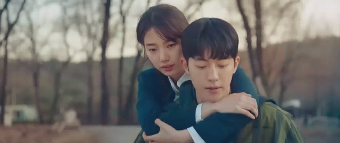 1. Piggyback scene [Towards the Playground VS Across the Bridge and Waters]