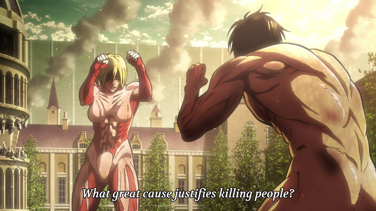 For some, this is quite a drastic shift for Eren, because we know just how righteous his character is. But there has also always been a darker side to him that many ignored.