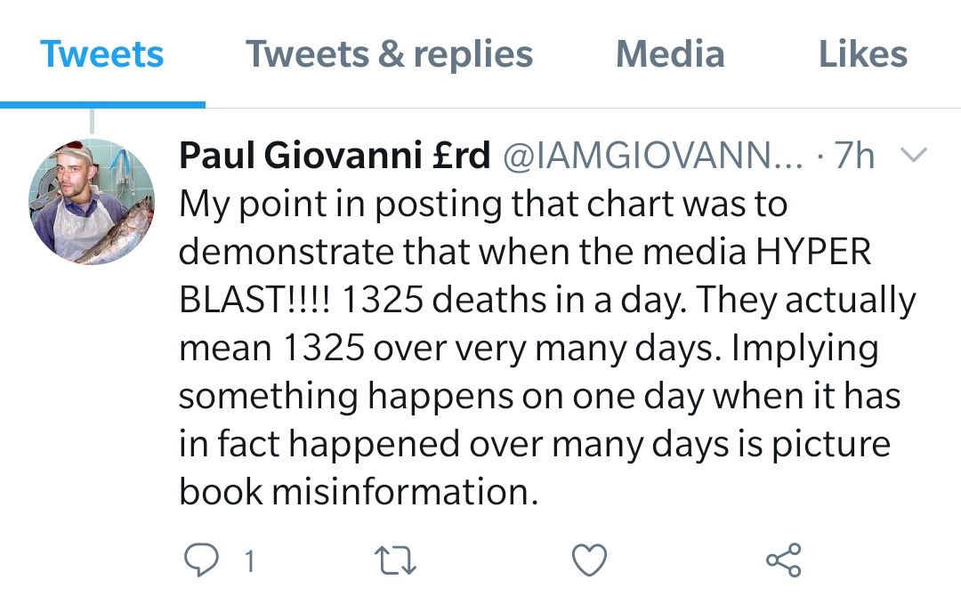 But  @IAMGIOVANNI3RD is sure that "they" publish it as "picture book misinformation"