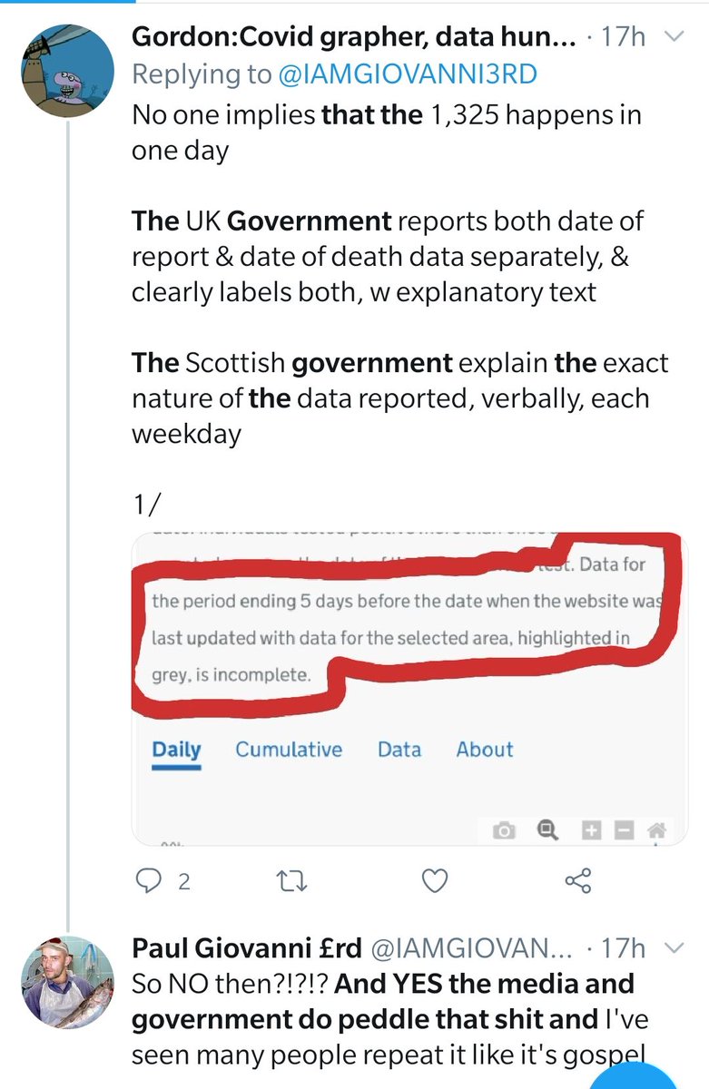 Surely he could not mean the Government?So I checkedThe answer was:"YES the media and government do peddle that shit"
