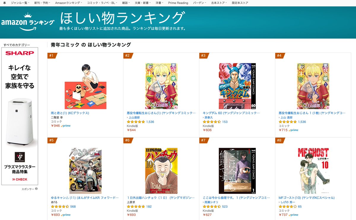上山道郎 V Twitter アマゾンほしい物リストに入れている方も お早めにどうぞ そして評価件数1500超 ありがとうございます Https T Co Zbze5eglmk
