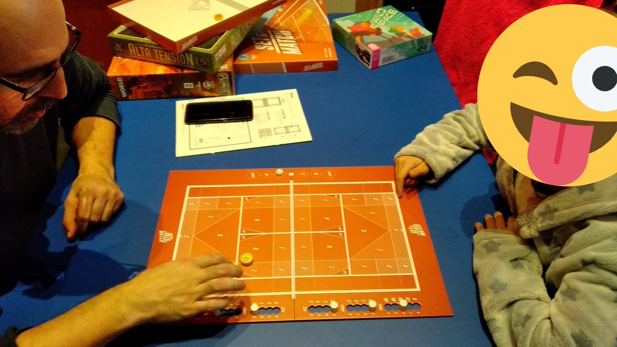 IvanIserte's tweet photo. #SetAndMatch Flickeo básico para emular un partido de tenis, muy bien resuelto, la verdad. Partidas ajustadas en tiempo. Ideal para alternar con el #Pitchcar, que me lo hacen sacar cada 2x3... la partida semestral del #Catacombs empieza a peligrar. https://t.co/QPskxvnPvp