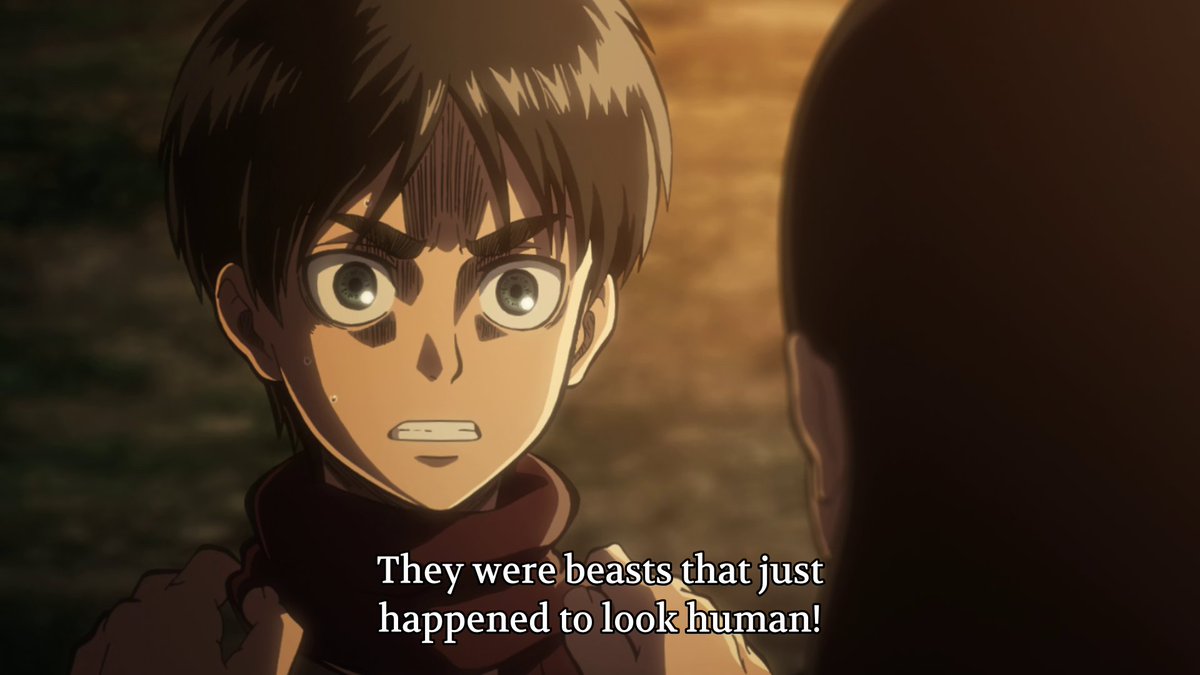 For some, this is quite a drastic shift for Eren, because we know just how righteous his character is. But there has also always been a darker side to him that many ignored.