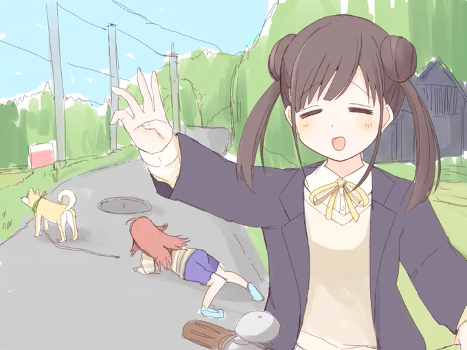 かほちょこのイラストではないです 