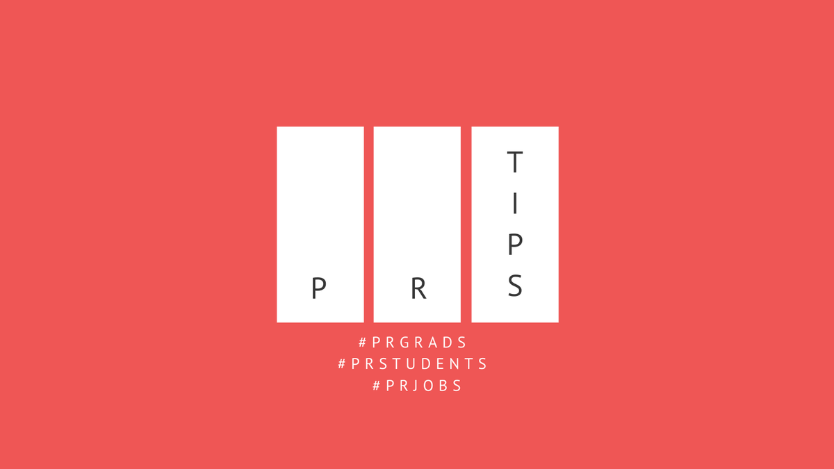 PaulMacKenzie_C's tweet photo. PR Career Tip: If an employer invites you for an interview, reply as quickly as possible. Ignore their email or delay your reply beyond a day without good cause will see your application retracted. If the busiest CEOs can reply quickly, so can you
#PRGrads #PRStudents #PRJobs https://t.co/5PfM16gLcI