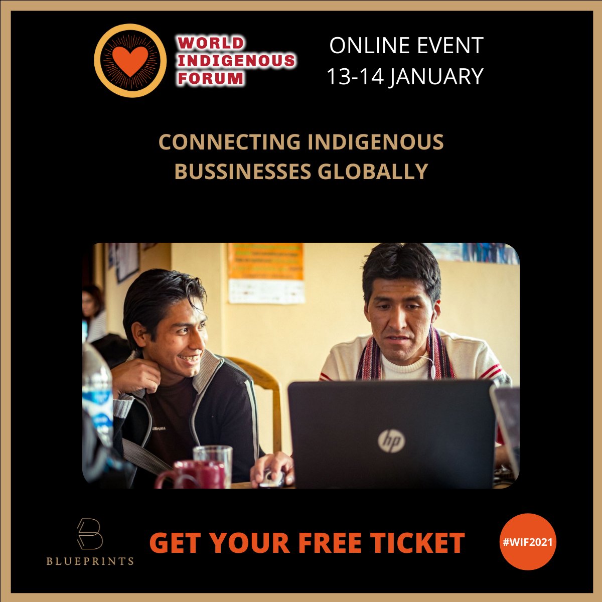 Just 2 days to go until #WIF2021. Don’t miss out on the largest Indigenous-focused event in the world to connect politicians, impact investment experts, Indigenous leaders &amp; many more for 2 days of inspiring talks. Get your free ticket buff.ly/3oAKw5k