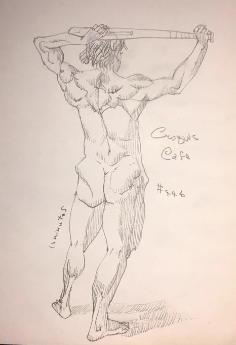 月曜なんで一応やっとく。
croquiscafe #446 