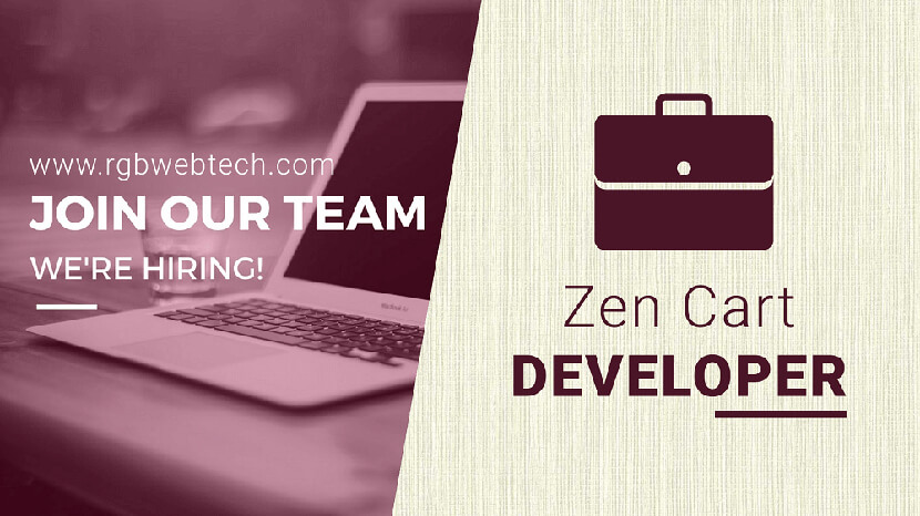 rgbwebtech's tweet image. We are hiring a Zen Cart Developer | Are you looking for a Career Opportunity?
rgbwebtech.com/career/page/ze…

#zencart #zencartdeveloper #designer #developer #job #opening #jobopening #looking #career #opportunity #manager #fresher #experienced #internship #interns #trainee