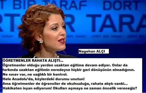 3- Günlük 6 saat ekran başında ders performansı sergile, daha sonra whatsaap ve telefondan ödevlendir, her bir öğrencinin ödev dönütlerini takip edip değerlendir, ayrıca veliye uzaktan eğitim sürecinde rehberlik et, neredeyse 24 saatin işgal altında.