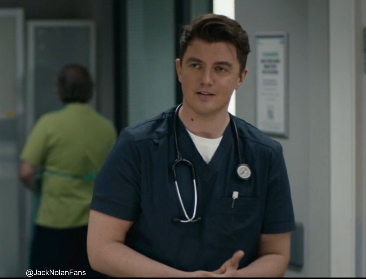 JackNolanFans's tweet photo. The palpitations are getting worse the closer to Saturday we get 😢 #ByeWill #Casualty https://t.co/BMkfSO3W0S