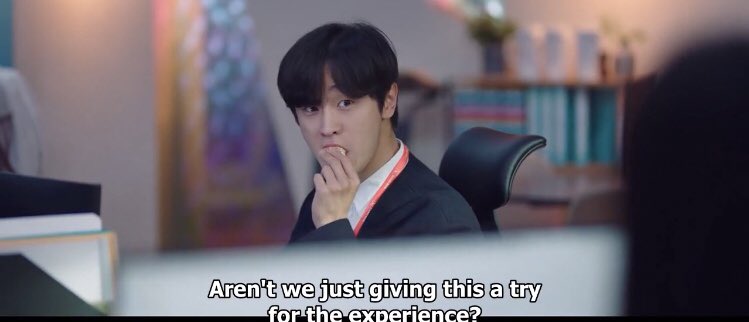 10. Yongsan Character Consistency. He just loves to eat, right??? Him making sure to bring some bag of goodies with him!!! 