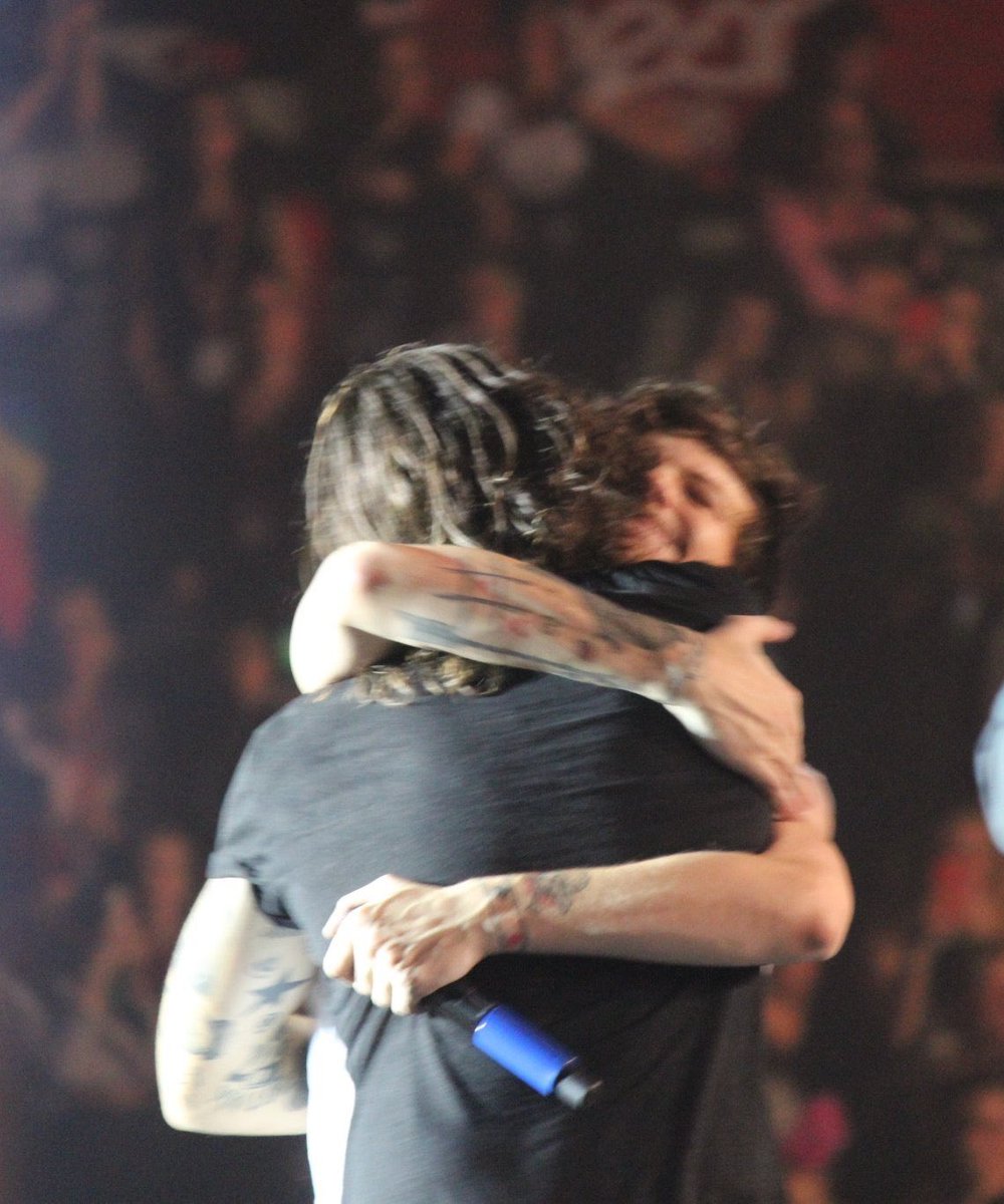 32. It's obvious they enjoyed the hug
