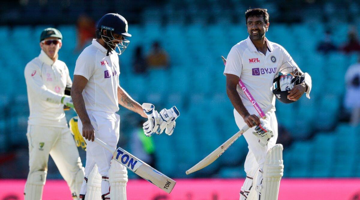 GOAT is the word for Ravichandran Ashwin anna.With ball&took 3 important wicket with around 3.45ecoBat survived 128 balls 39runs despite being tweak back & had treatment on his ribs.But as he said : you are bruised and battered, it is important to hang in there. #Ashwin