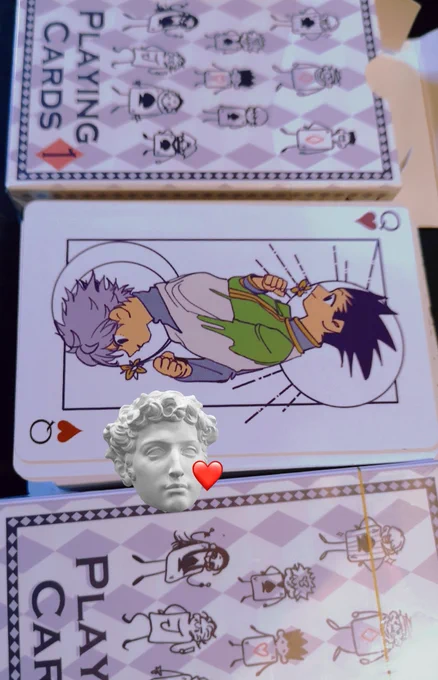 Cutest pokers i ever have!!!!! HUGE thanks to @Wonghs4491C and check her stuff out if she still sell these hxh. They r soooo good ? 