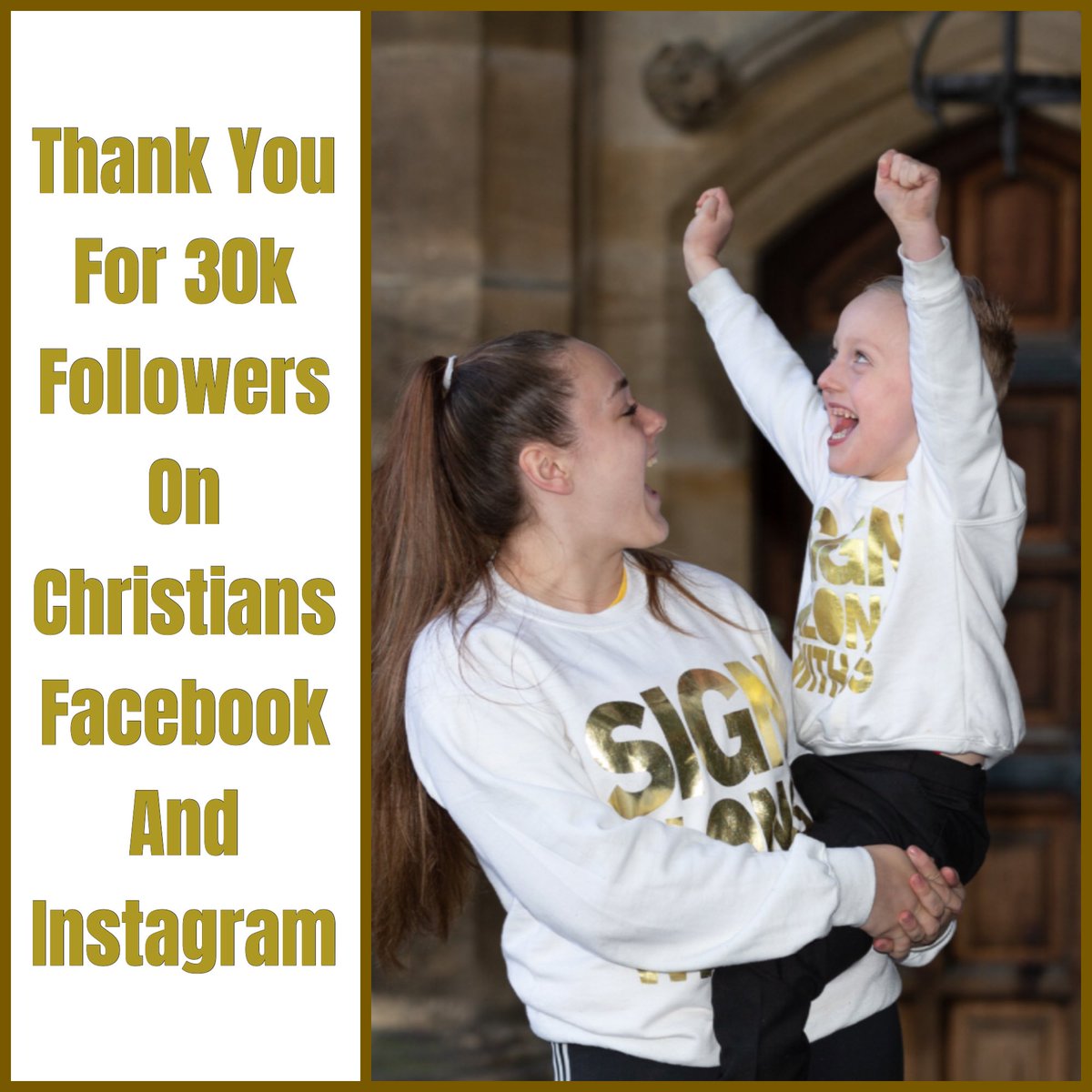 Aww thank you very much for following Christians journey and helping us to share awareness and our message of inclusion ❤️ 30 thousand is amazing and we are very thankful for the support x