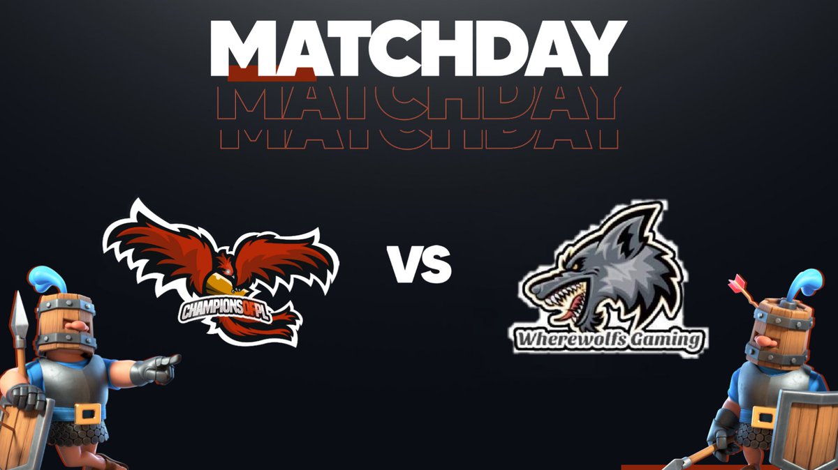 [#MatchDay]
🏆 Queezy League
🆚 Wherewolfs Gaming (<a href="/WherewolfsGA/">Wherewolfs Gaming</a>)
⏰ Today 9pm CET