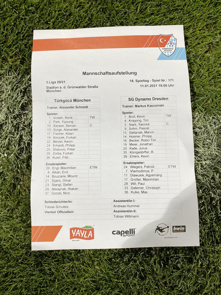 SGD_Liveticker's tweet photo. #Aufstellung #TGMSGD #sgd1953 https://t.co/jJfMQKCprF
