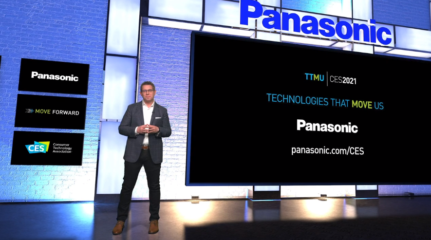 stephatkins's tweet photo. .@PanasonicNA theme at #CES2021 was #TTMU "Technology that Moves us" ...I like it and thank you for not using #NEWnormal in your theme. https://t.co/fMFnwMxiMK